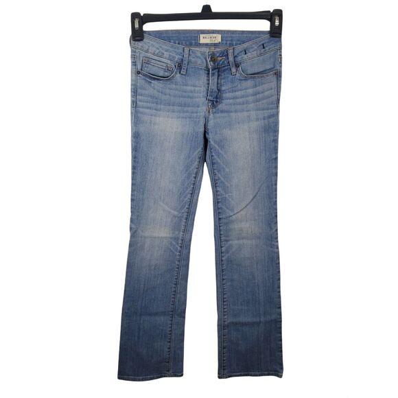 Bullhead Denim 3R Womens/Juniors Low Rise Bootcut Light Wash Denim Bottoms - Picture 3 of 8